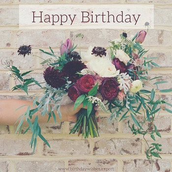 Floral wishes ecards free birthday images with flowers