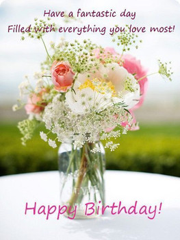 Birthday card with wildflowers … pinteres…