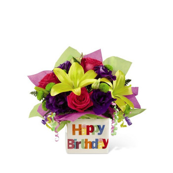 Happy birthday bouquet in hampton falls nh flowers by mar...