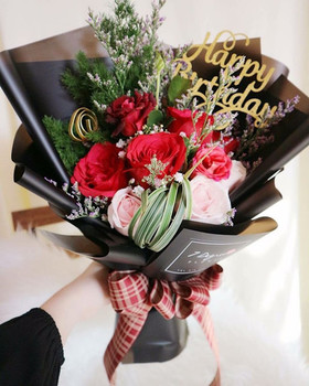 Happy birthday bouquet giftr malaysias leading online gif...