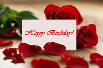 Happy birthday greeting card with rosesub gallery yoprice...