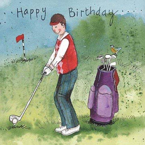 Happy birthday golf card dotdot cards amp gifts