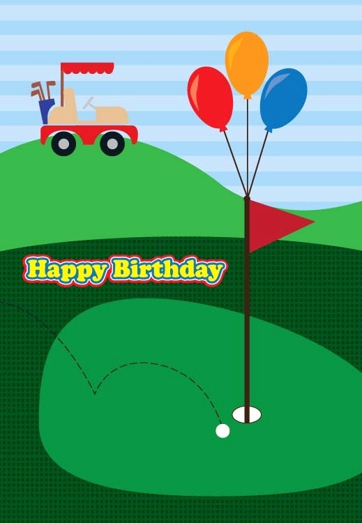 Free printable golf birthday cards lovely birthday card f...