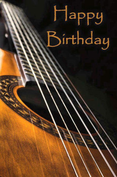 Happy birthday acoustic guitar happy birthday pinterest