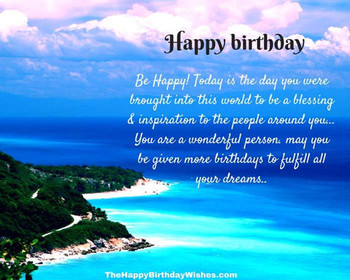 Happy birthday messages to wish your loved ones