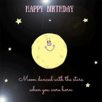 Happy birthday moon danced with the stars when you were b...