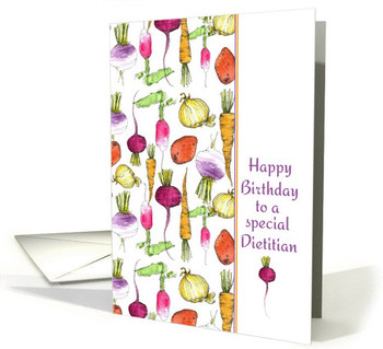 Birthday cards for my dietitian from greeting card universe