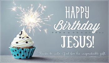 Happy birthday jesus ecard free christmas cards online