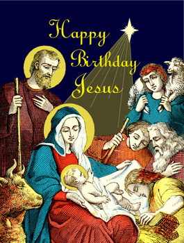 Happy birthday jesus gt greeting cards