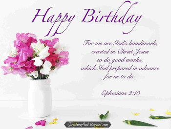 Birthday wishes from the bible birthday info