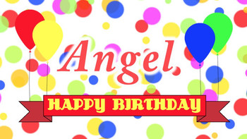 Happy birthday angel song youtube