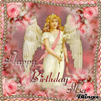 Angelic birthday wishes picture