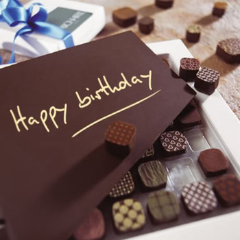 Happy birthday chocolate brownie gift graphic images photos