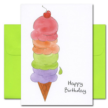 Happy birthday to the ice cream cone birthdays and annive...