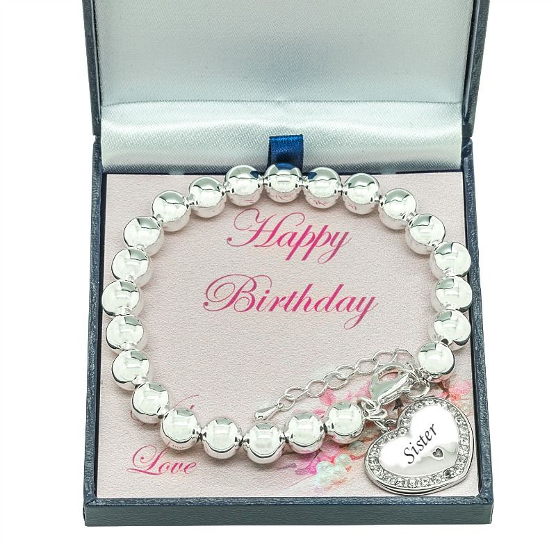 Happy birthday beaded bracelet for auntie sister etc jewe...