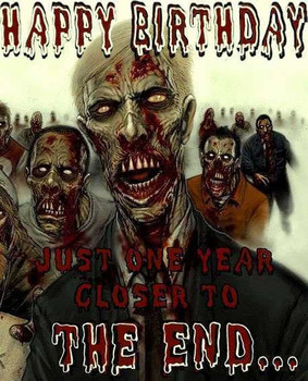 Download luxury zombie happy birthday images images free