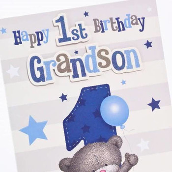 Happy 1st Birthday Grandson