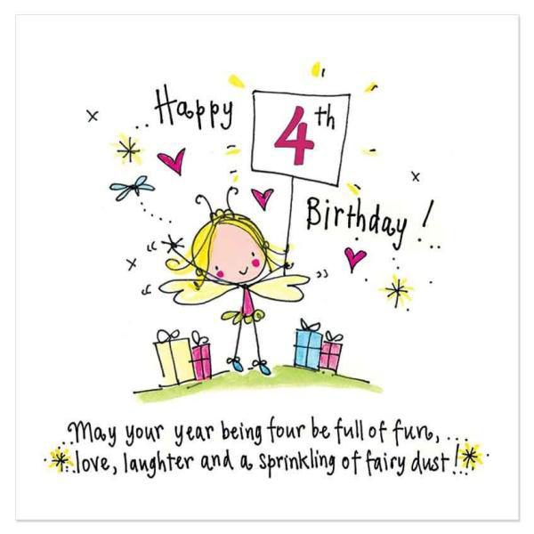 Happy 4th birthday images 💐 — Free happy bday pictures and photos ...