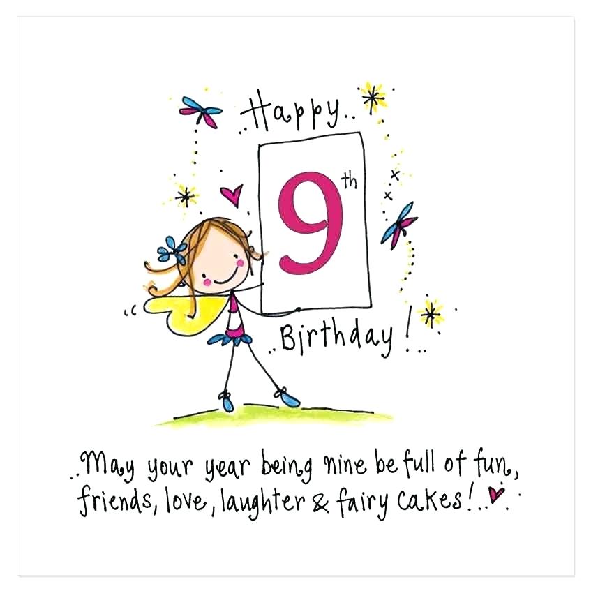 Happy 9th birthday images 💐 — Free happy bday pictures and photos ...