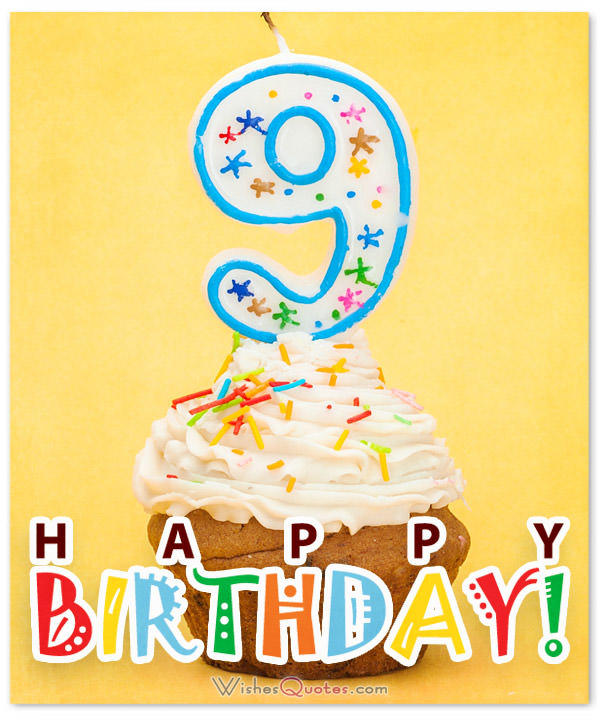 Happy 9th birthday images 💐 — Free happy bday pictures and photos ...