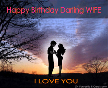 Bday family wife couple sunset 01 365greetings