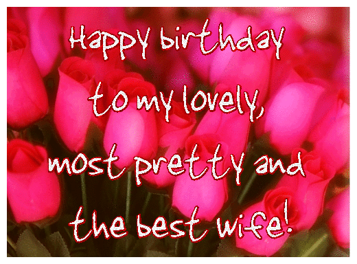 Featured image of post Happy Birthday Wishes For Wife Gif - Great gif of a happy birthday wishes for a girl.