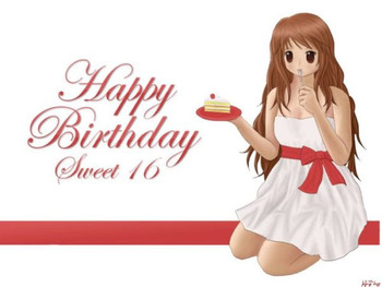 Happy Birthday Sweet 16th