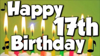 Happy 17th Birthday