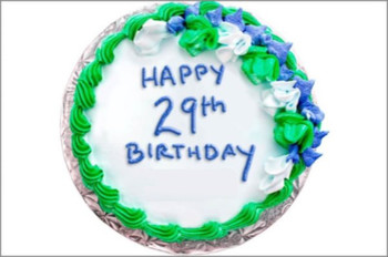 29th Birthday Cake