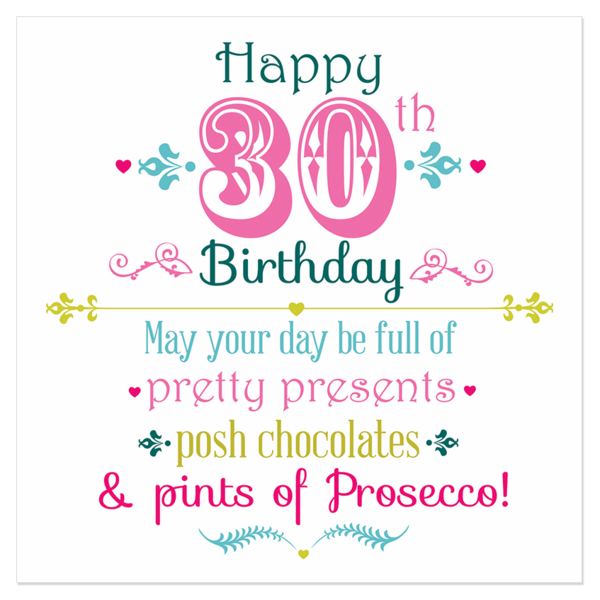 Happy 30th birthday images 💐 — Free happy bday pictures and photos ...