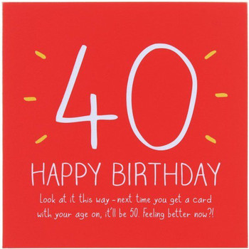 40th Happy Birthday