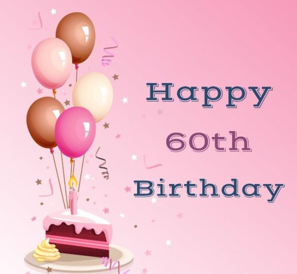 Happy 60th birthday images 💐 — Free happy bday pictures and photos ...