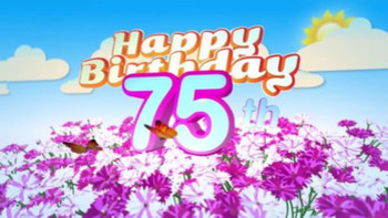 Beautiful Picture Of 75th Birthday