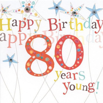 Happy 80th birthday images 💐 — Free happy bday pictures and photos ...