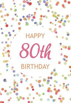 Happy 80th Birthday Image