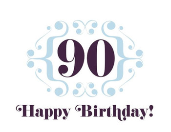90th Happy Birthday Image
