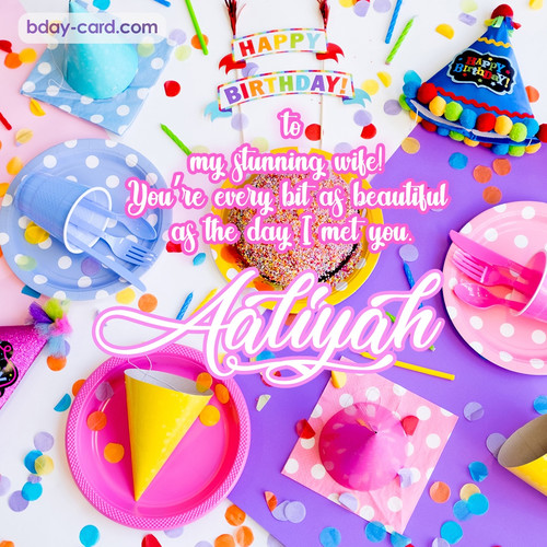 Birthday pics for to my stunning wife Aaliyah