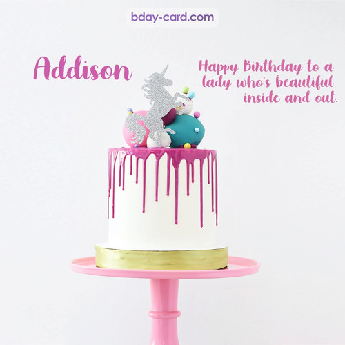 Bday pictures for Addison with cakes