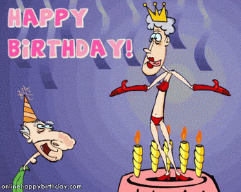 Funny for happy birthday gifs funny old man
