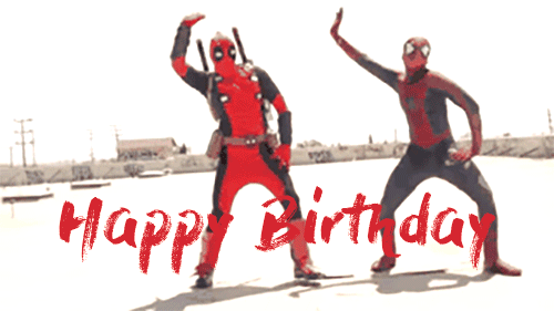 Happy birthday images with spider man