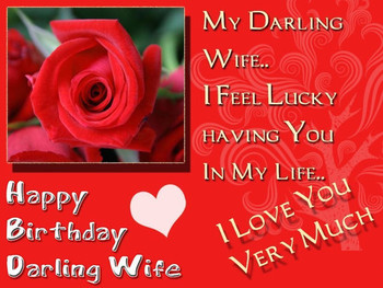 15 Images for happy birthday wishes messages for wife wit...