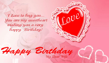 Birthday wishes quotes messages amp sms for wife for face...