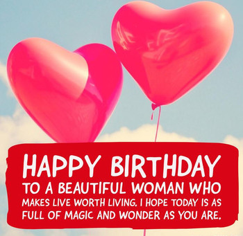 Cute birthday wishes and adorable images for your wife