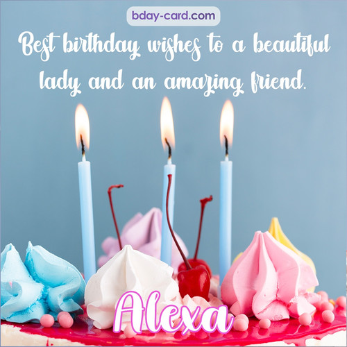 Greeting pictures for Alexa with marshmallows