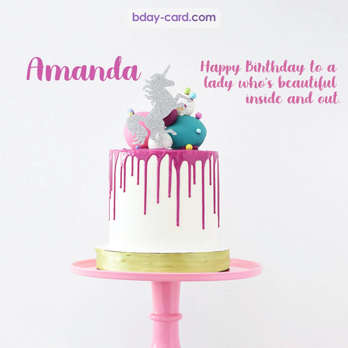 Bday pictures for Amanda with cakes