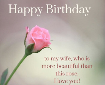 Birthday wishes for wife husband wishing wife happy birth...