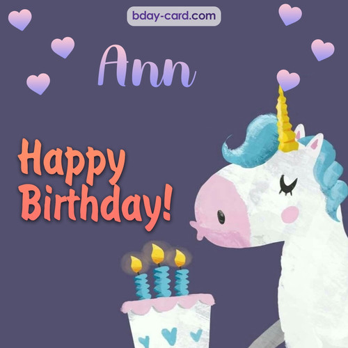 Funny Happy Birthday pictures for Ann