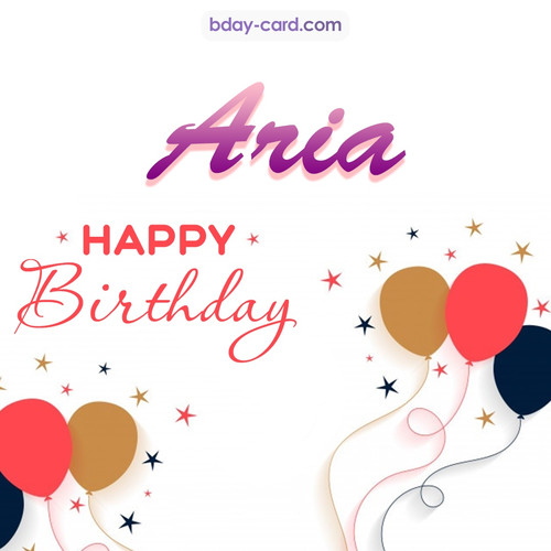 Bday pics for Aria with balloons