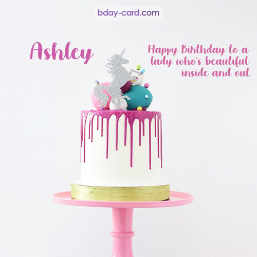 Ashley may your special day be blessed. Happy Birthday! | 🎂🍾🥂🌹 Cake &  Champagne & Roses - Greetings Cards for Birthday for Ashley -  messageswishesgreetings.com