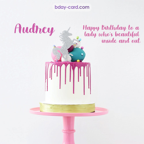 Bday pictures for Audrey with cakes